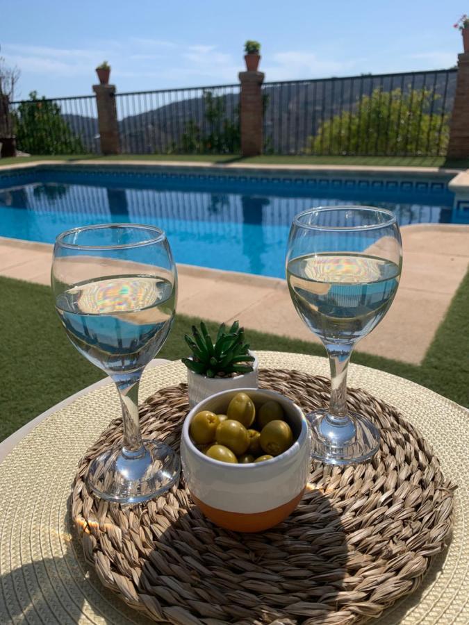 Villa En Frigiliana Con Piscina Y Jacuzzi Eksteriør billede